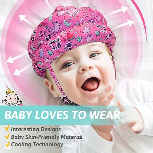 Casco de bebé Protector de cabeza para niños pequeños