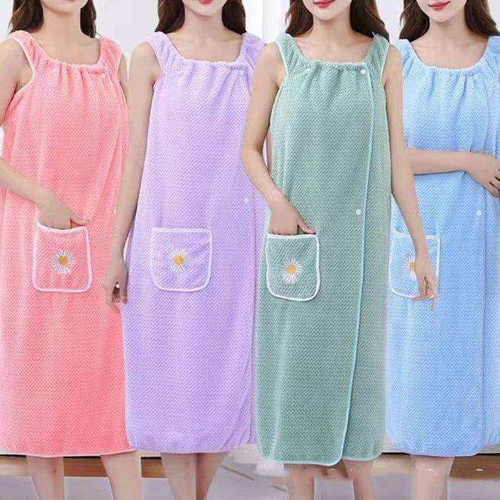 HydroWrap™ - La Toalla de Baño Portátil de Secado Rápido