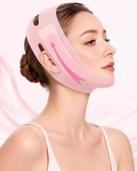 Banda facial ajustable para realzar el contorno del rostro
