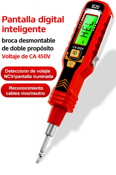 Detector de voltaje sin contacto