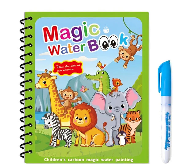Libro para dibujar y colorear con agua