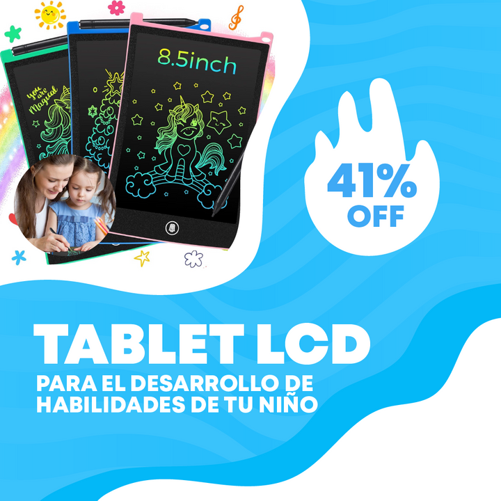 TABLET LCD DE DIBUJO BORRABLE