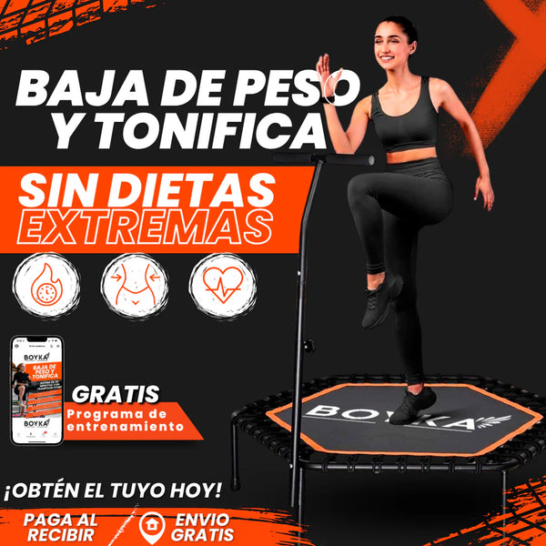 TRAMPOLIN FITNESS | BAJA DE PESO SIN DIETAS EXTREMAS