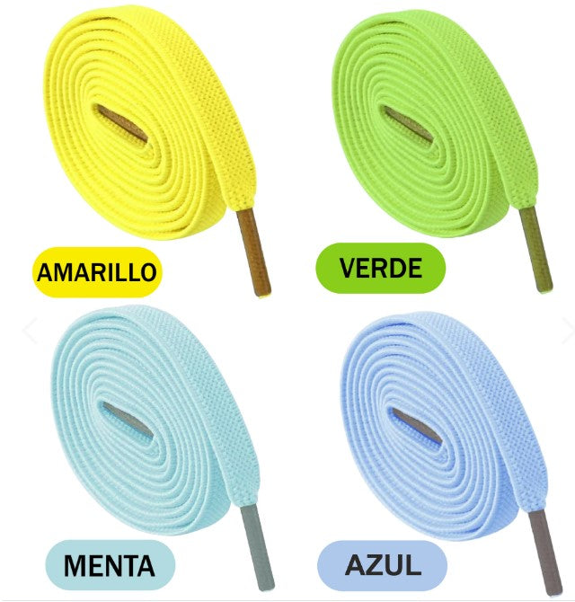 Buckle Laces® - Hebilla inteligente + cordones X 4 PARES