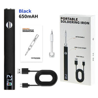 Kit de soldador con pantalla digital portátil