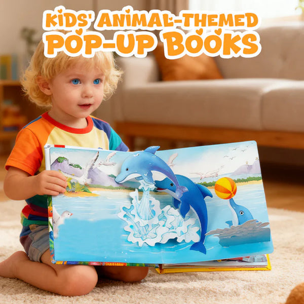 Libro infantil con animales en 3D: una ayuda de aprendizaje interactiva