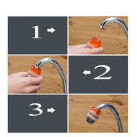 FILTRO PURIFICADOR DE AGUA PARA GRIFO 2x1