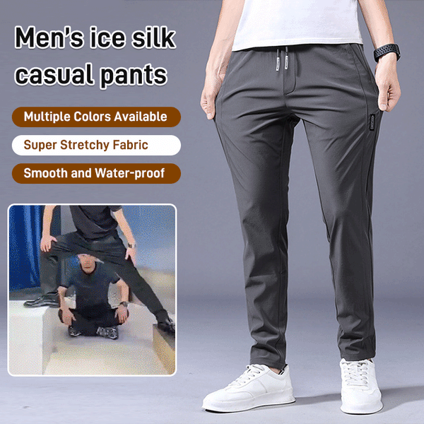 Pantalones elásticos de secado rápido para hombre